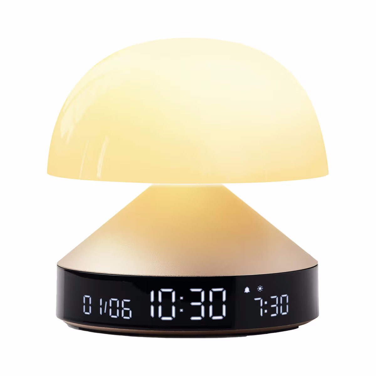Image of Lexon Mina Sunrise Gold Wecker – Lichtwecker