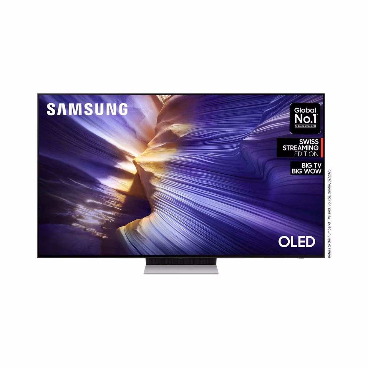 Samsung QE77S90FAEXZU – 77″, 4K UHD OLED TV – Fernseher – schwarz