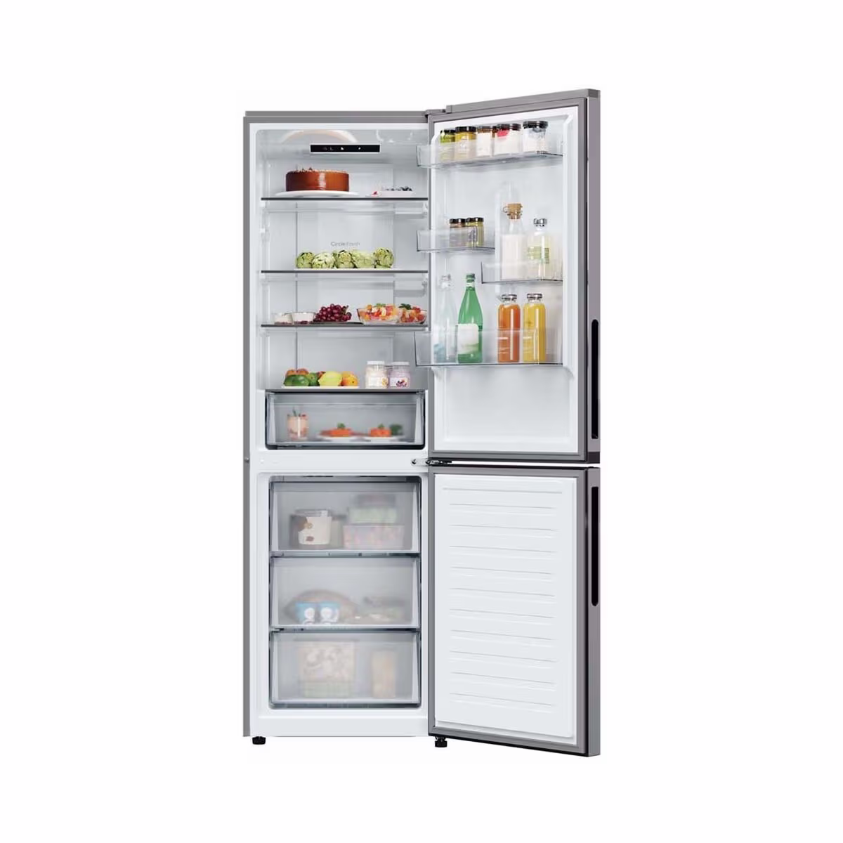 Image of Candy CNCQ2T618AX Kühlschrank mit Gefrierfach freistehend – inox