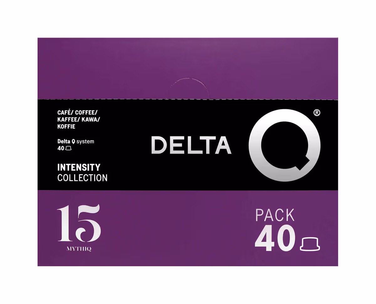 Delta Q MYTHIQ PACK 40 Kapseln Kaffeekapseln – Diverse Kaffeekapseln/Kaffeepads
