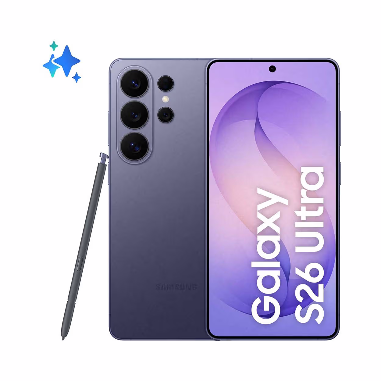 Image of Samsung Galaxy S26 Ultra, 1TB, Cobalt Violet Smartphone 1 TB – cobalt violett