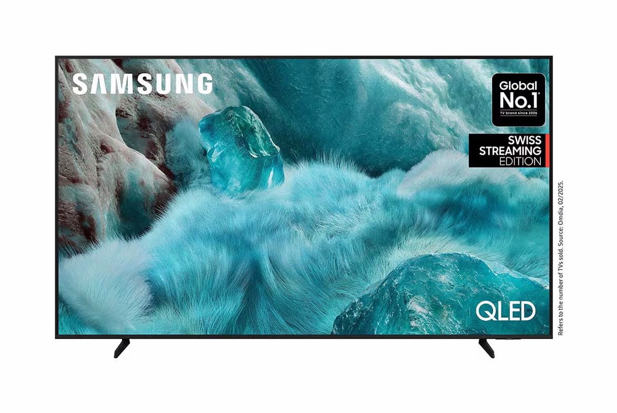 Image of Samsung QE55Q7FAAUXXN - 55", 4K UHD QLED TV – Fernseher – schwarz