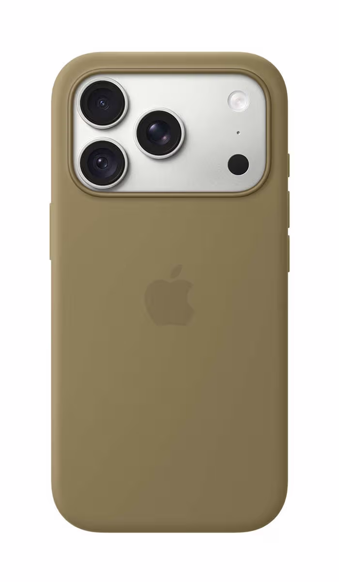 Image of Apple iPhone 18 Pro Max Silicone Case with MagSafe - Olive Iphone 18 Pro Max Case – Handyhülle/Handy Tasche