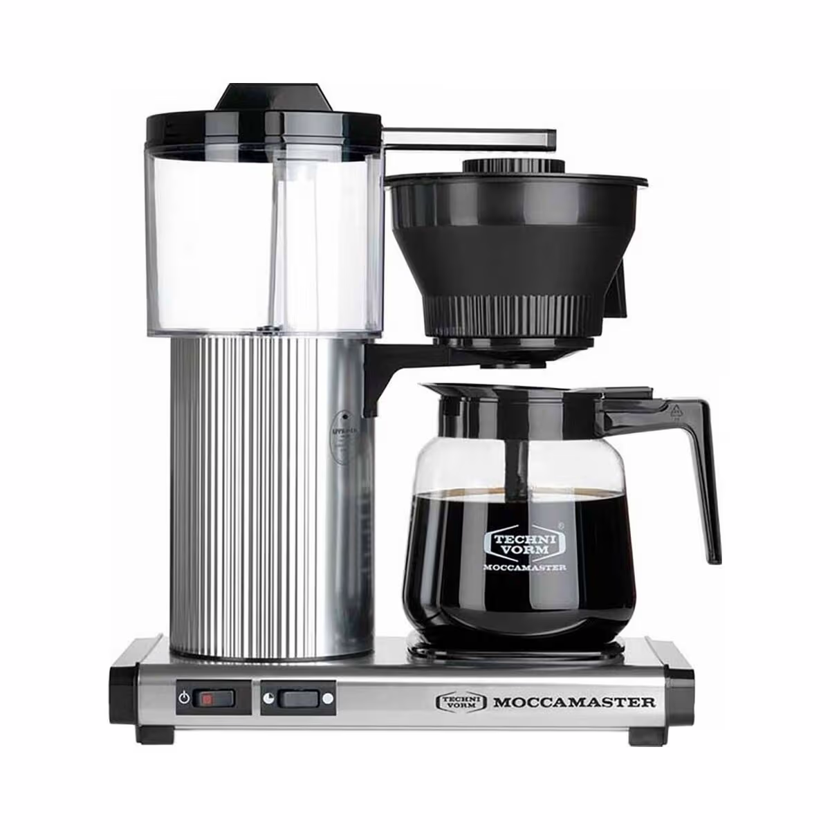 Image of Moccamaster CD Grand polished Filterkaffeemaschine – grau