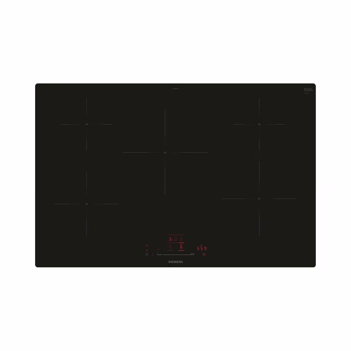 Siemens EH801HVB1E Induktionskochfeld mit Touch-Display