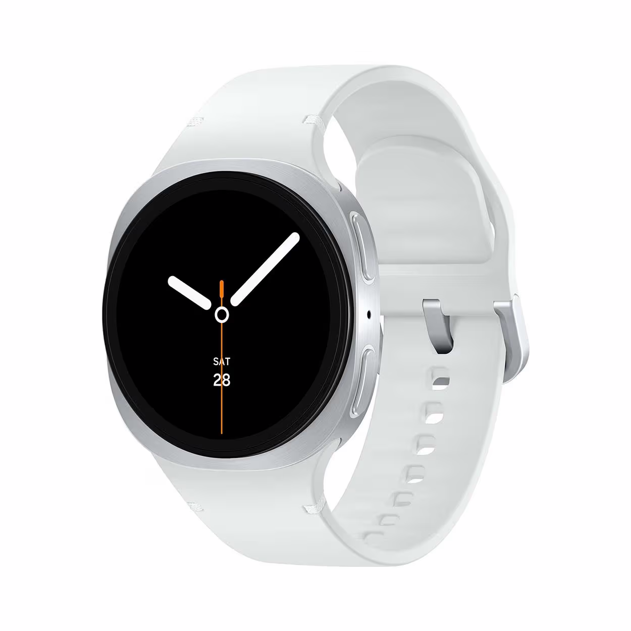 Image of Samsung Galaxy Watch8 (40mm, LTE, Silver) Smartwatches – Samsung Galaxy Watch 8 – silber