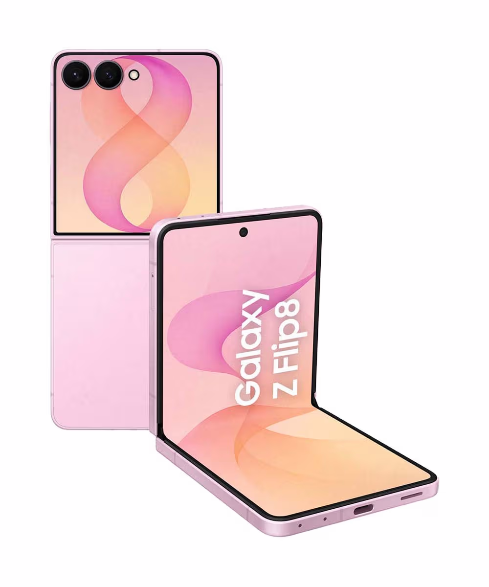 Image of Samsung Galaxy Z Flip8, 256GB, Pink Smartphone