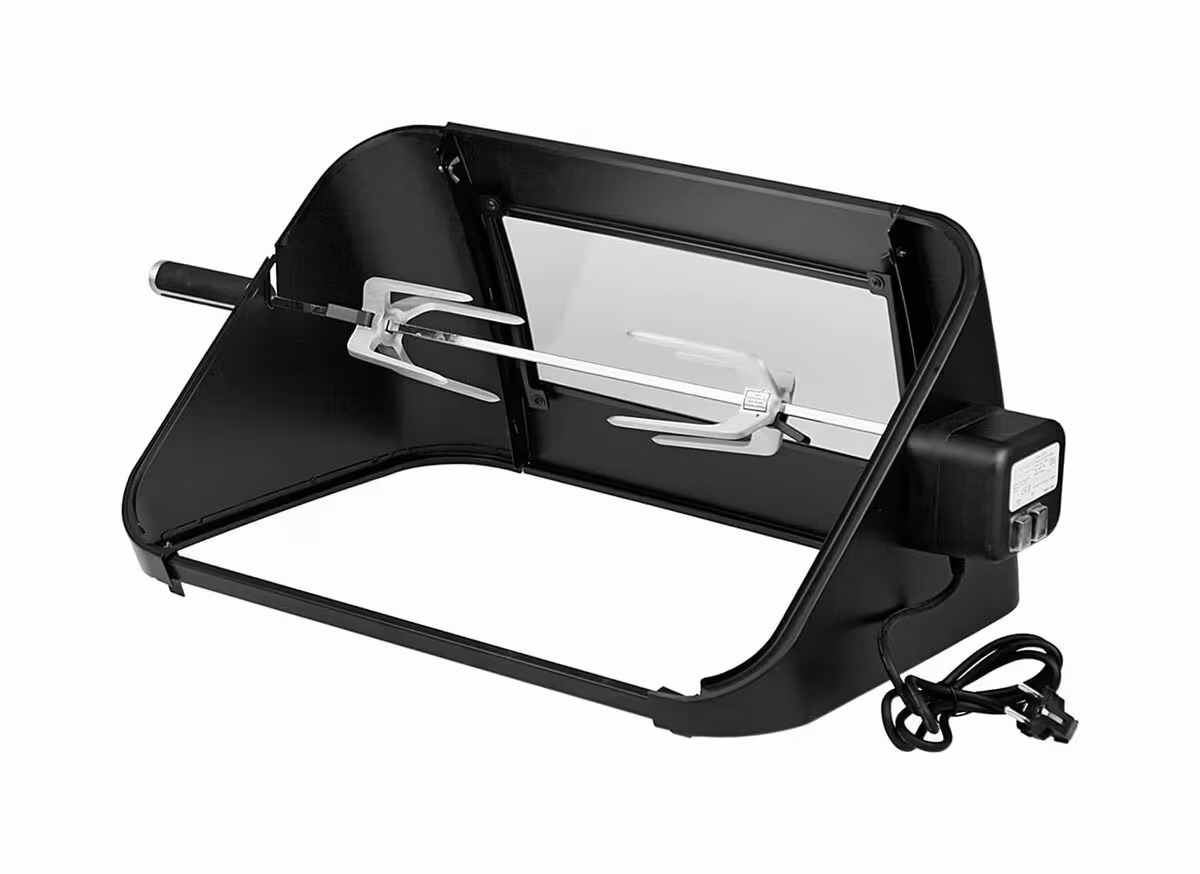 Everdure Rotisserie-System Force – Grill Ablage/Grill Rollwagen/Grill Erweiterung – schwarz
