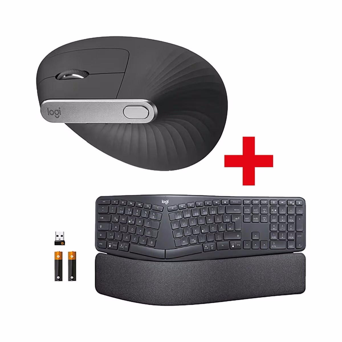 Image of Set Logitech MX V. Advanced + ERGO K860 – Computer Maus/Presenter