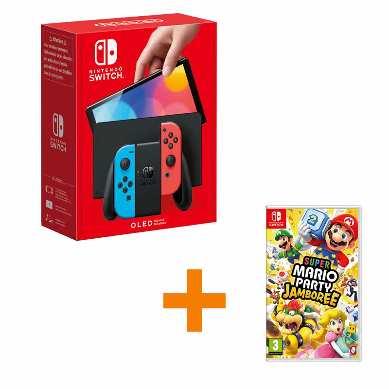 Image of Set Nintendo Switch OLED-Modell weiss