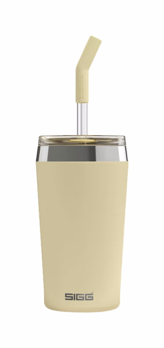 Image of Sigg HELIA OPTIMISTIC YELLOW 0.45 L Reisebecher – Trinkflasche/Thermosflasche/Shaker – gelb