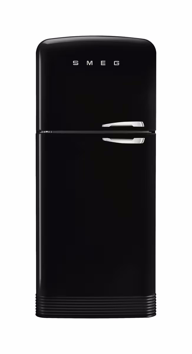 Image of Smeg FAB50LBL5 Kühlschrank mit Gefrierfach freistehend – schwarz