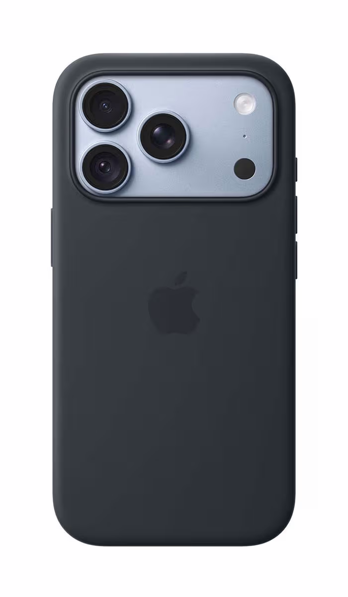 Image of Apple iPhone 18 Pro Max Silicone Case with MagSafe - Navy Blue Iphone 18 Pro Max Case – Handyhülle/Handy Tasche