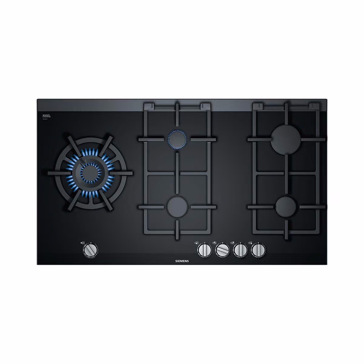 Siemens ER9A6SB70 Gas Kochmulde – Kochmulde/Gusskochplatten – schwarz