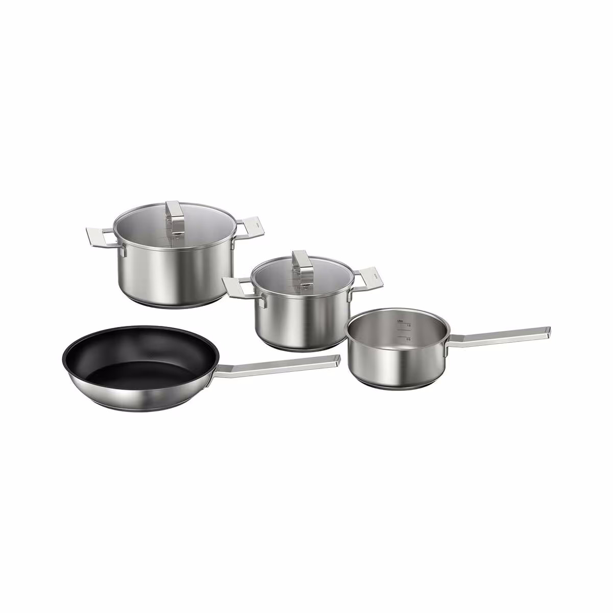 Bosch HEZ9SE040 Kochgeschirr-Set – Topf/Kochtopf – edelstahl