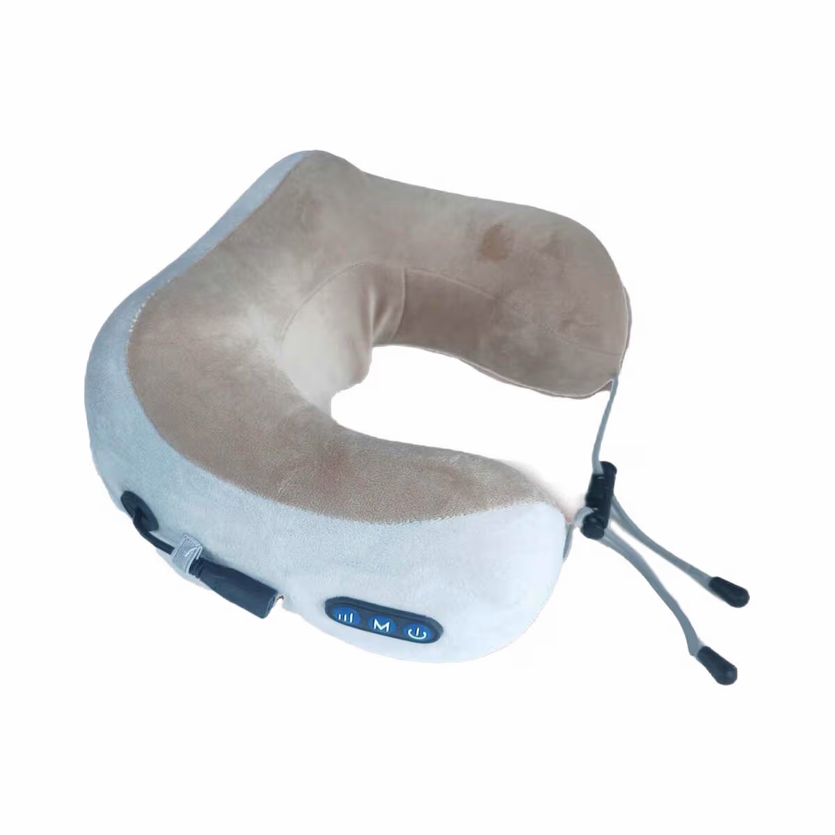 Image of BEST DIRECT Wellprime Miracle Massager Nackenmassagegerät – weiss / braun
