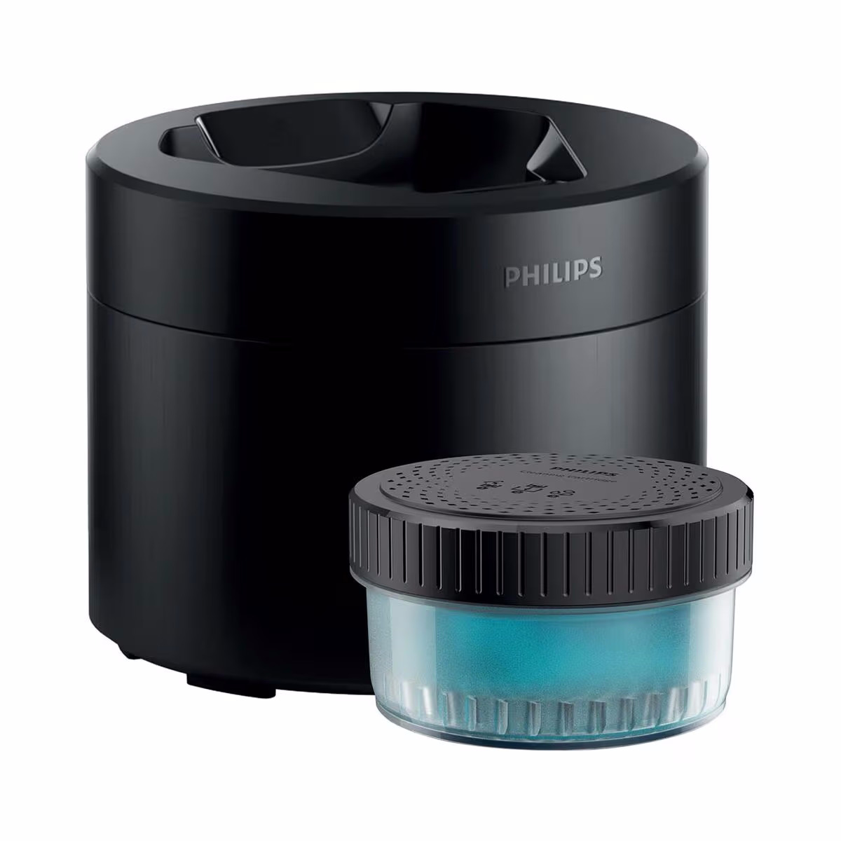 Philips QCP10/01 Reinigungsstation – Rasiergerät Zubehör/Epiliergerät Zubehör – schwarz