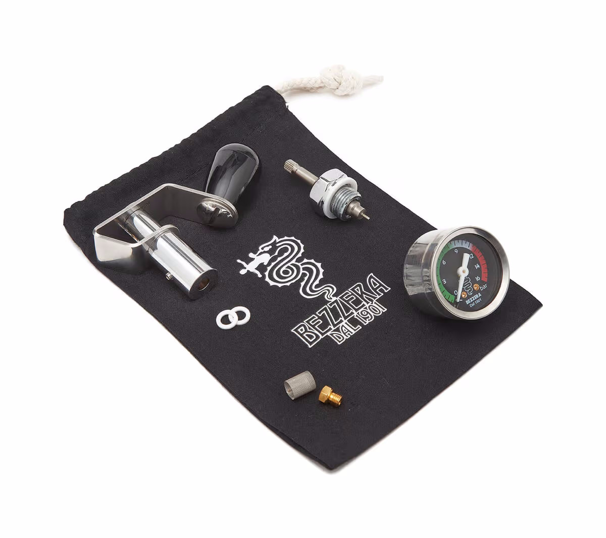 Bezzera Flowcontrol Kit Zubehör – Siebträgermaschine Zubehör – schwarz