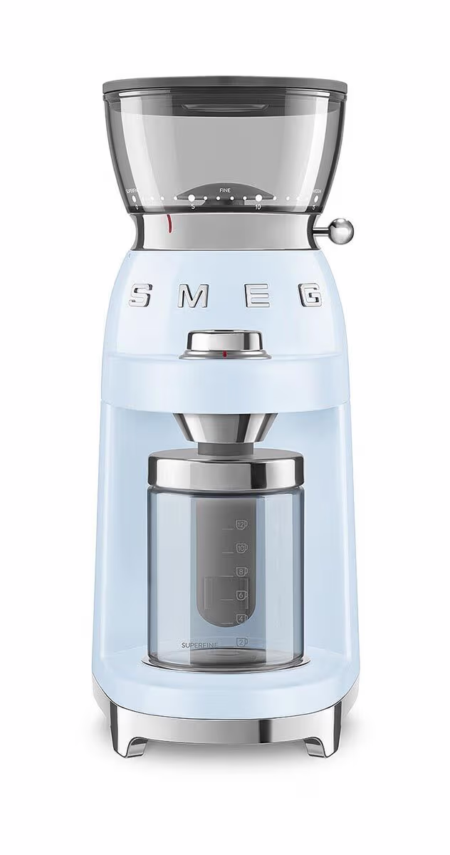 Image of Smeg CGF03PBEU Kaffeemühle – pastellblau
