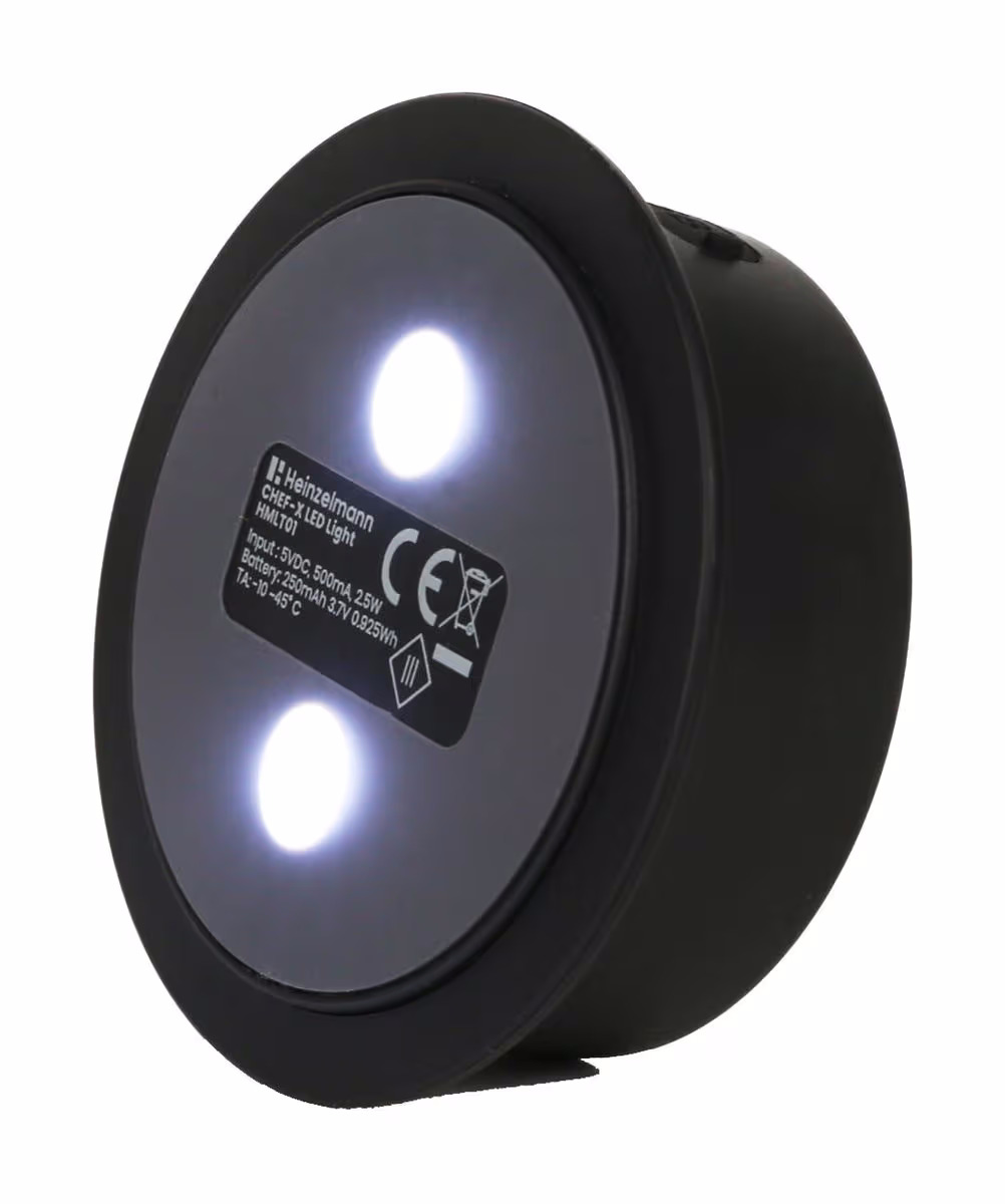 Heinzelmann CHEF-X LED Light Küchenzubehör – Küchenmaschine Zubehör – schwarz