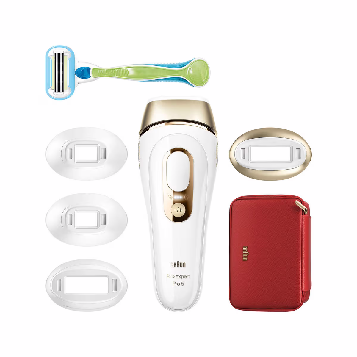 Image of Braun Silk-expert Pro 5 IPL PL5382 IPL-Haarentfernungsgerät – IPL Gerät/IPL Haarentfernung – gold