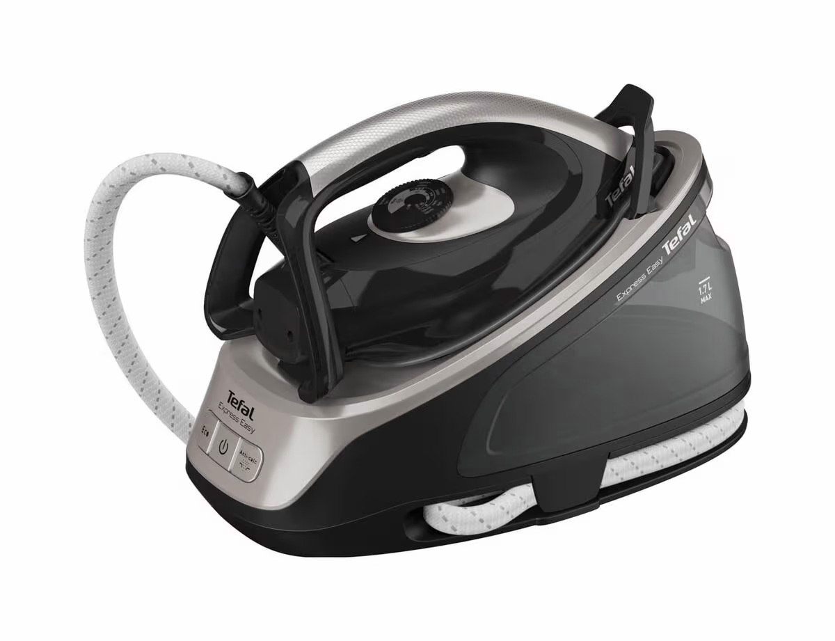 Image of Tefal SV6140CH Express Easy Bügelstation – Dampfbügelstation/Bügelstation – schwarz