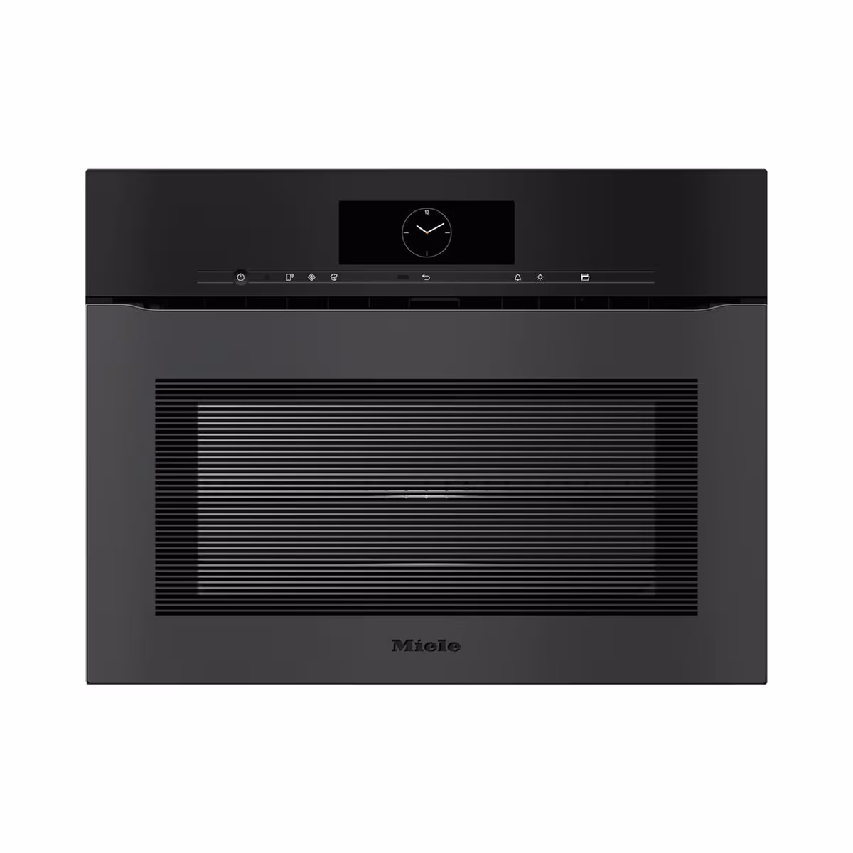 Miele H 7840-60 BMX SWM Kompakt Backofen 60cm mit Mikrowelle – Einbau Backofen 60 cm – obsidianschwarz