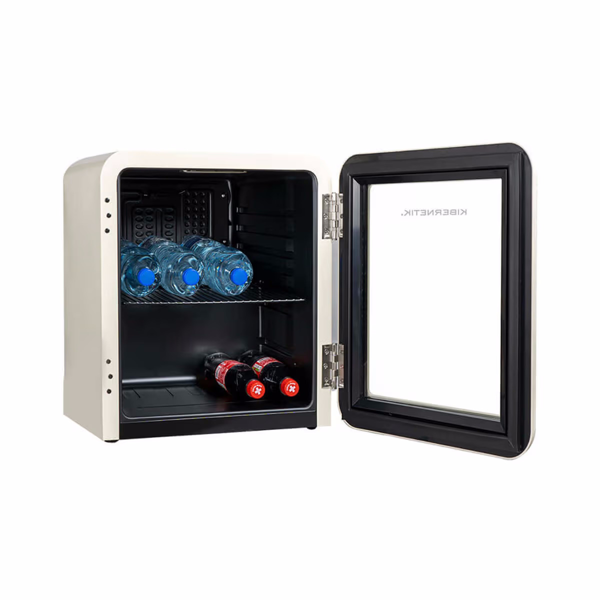 Image of Kibernetik RKS46 Mini Kühlschrank – Gastro Kühlschrank – beige