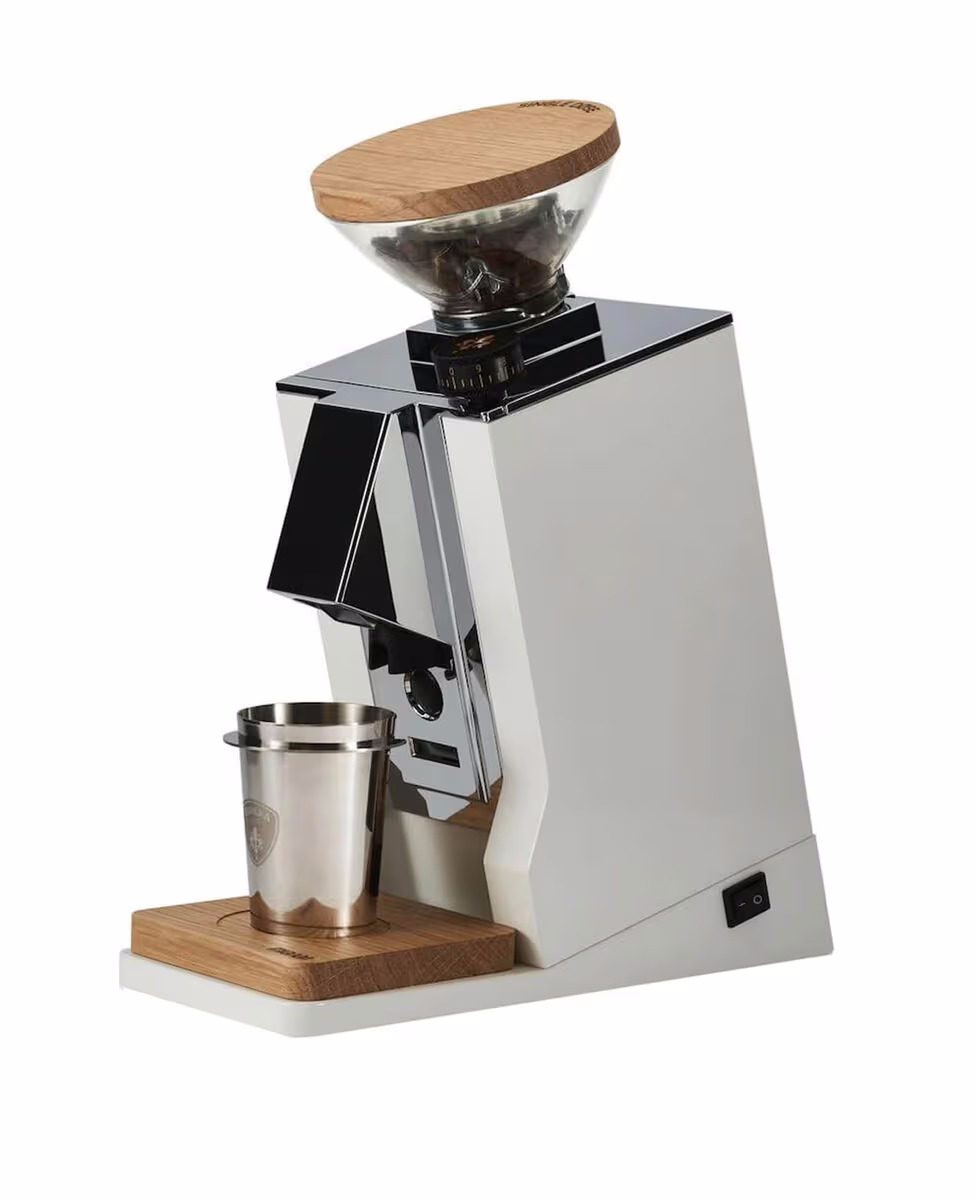 Eureka Mignon Oro Single Dose weiss Kaffeemühle