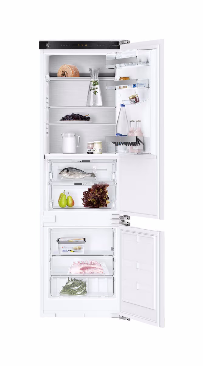 V-ZUG CombiCooler V4000 178KNI 5111400000 + 1066699 Kühlschrank mit Gefrierfach vollintegriert – Einbaukühlschrank mit Gefrierfach 60 cm