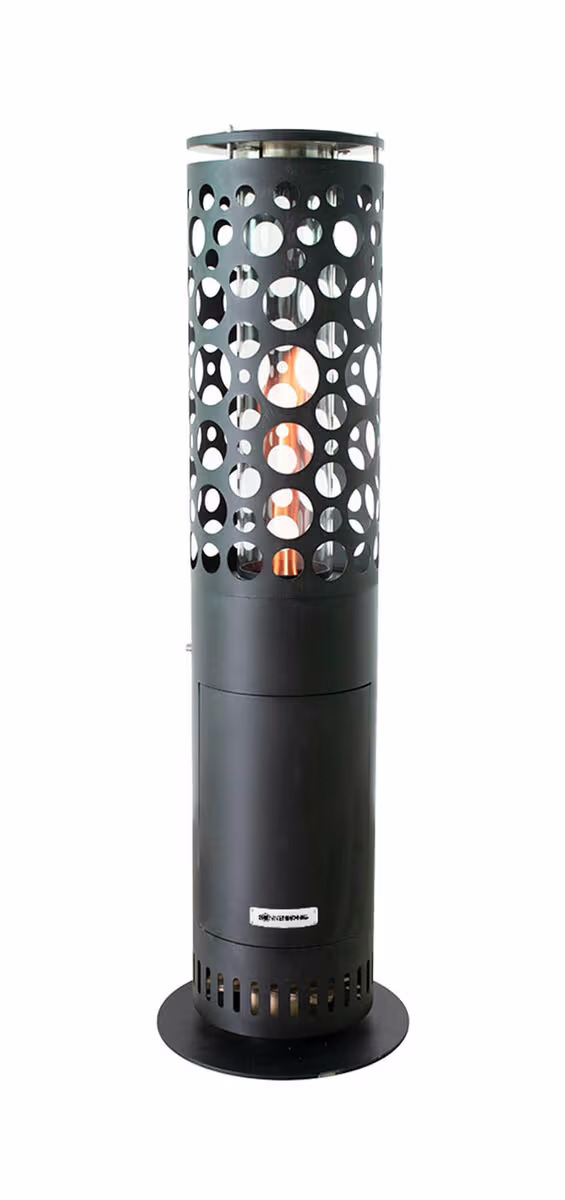 Sonnenkönig Faro Terrassenheizer – Heizstrahler – schwarz