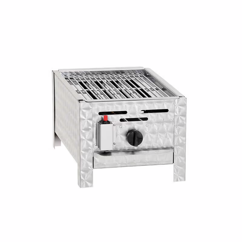 Image of Blaser Trösch PROFI 1 Gastrobräter – Gasgrill – silber