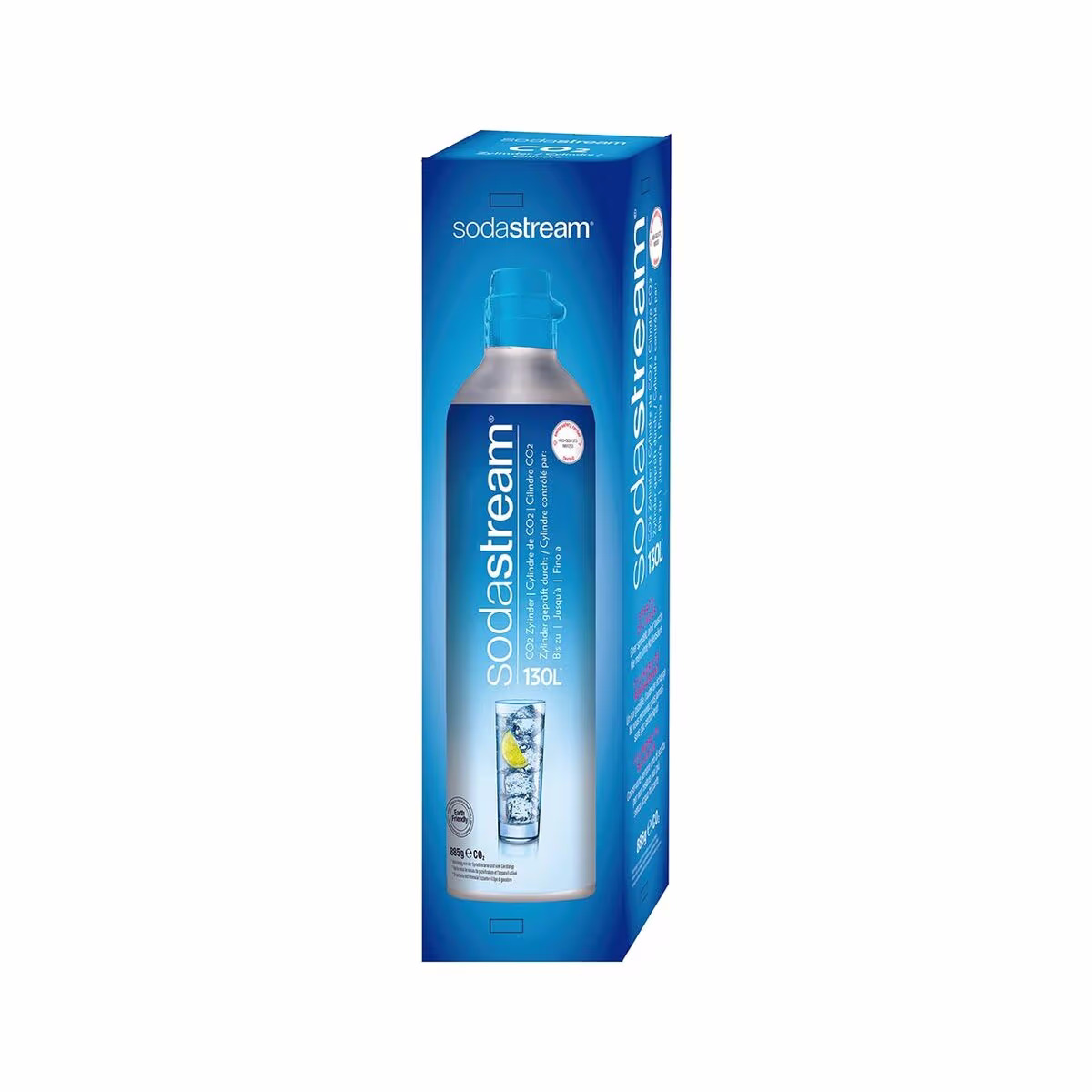 Image of Sodastream ALCO2JET XXL INKL. Mietvorauszahlung Zylinder+Füllung Co2 – Kohlensäure Zylinder für Wassersprudler