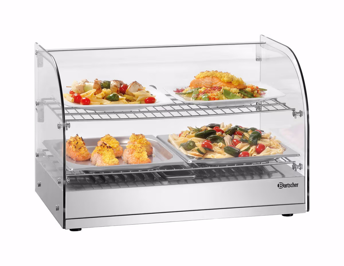 Bartscher Heisse Theke 5200-2ER Heisstheke – Gastro Inventar/Gastro Einrichtungen – edelstahl