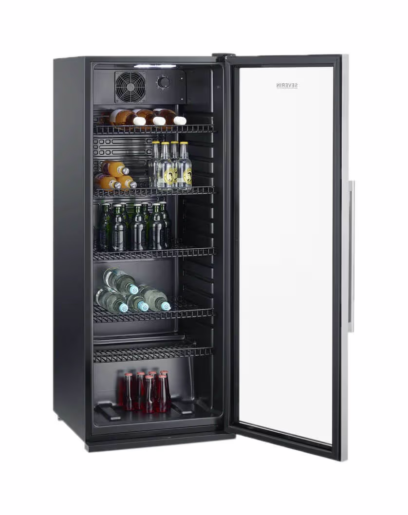 Image of Severin FKS 8841 - Flaschenkühlschrank Weinkühlschrank – Weinkühlschrank freistehend – metall