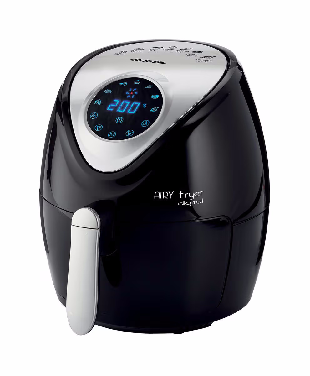 Ariete Airy Fryer Digital 2.6 l Heissluftfritteuse – Airfryer - Friteuse – schwarz
