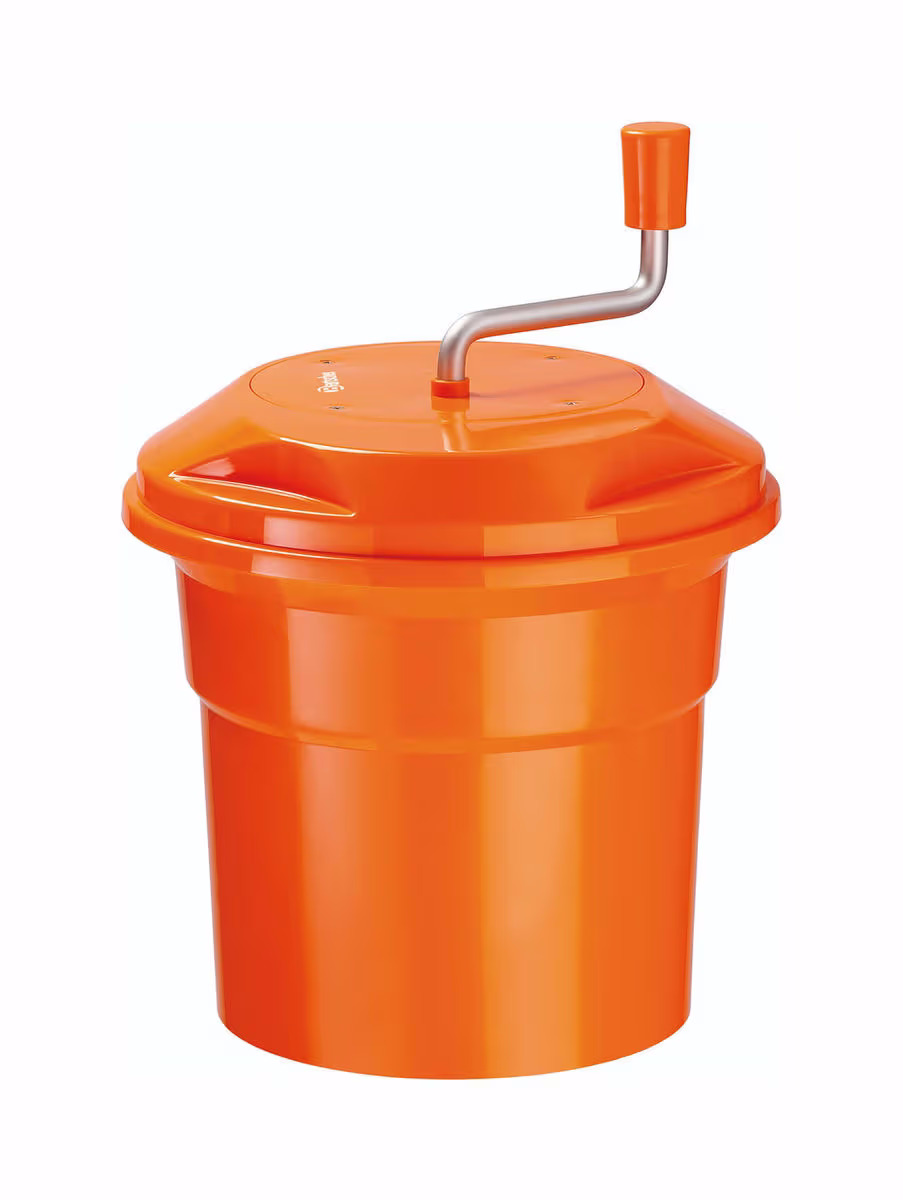 Bartscher Salatschleuder K1-12L – Diverse Gastro Küchenutensilien – orange