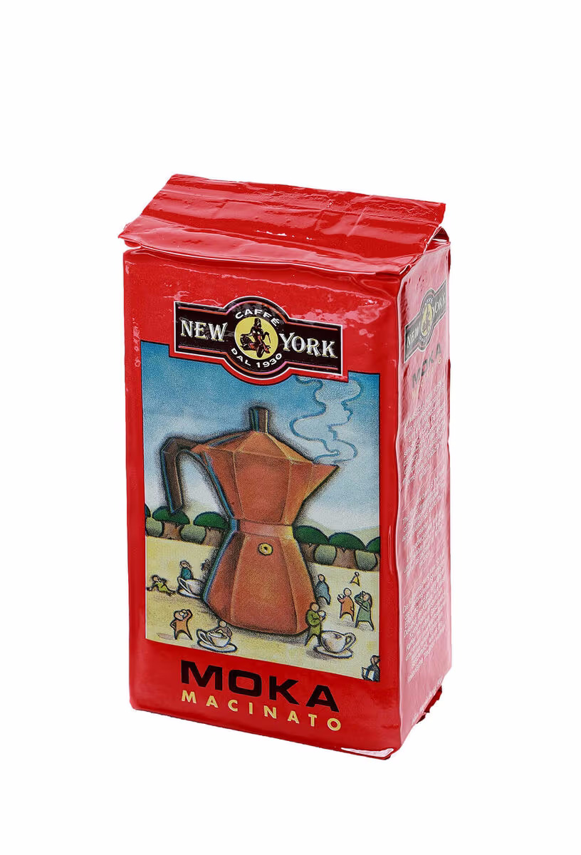 Caffè New York MOKA (60/40) 250g gemahlen gemahlener Kaffee – Kaffeebohnen