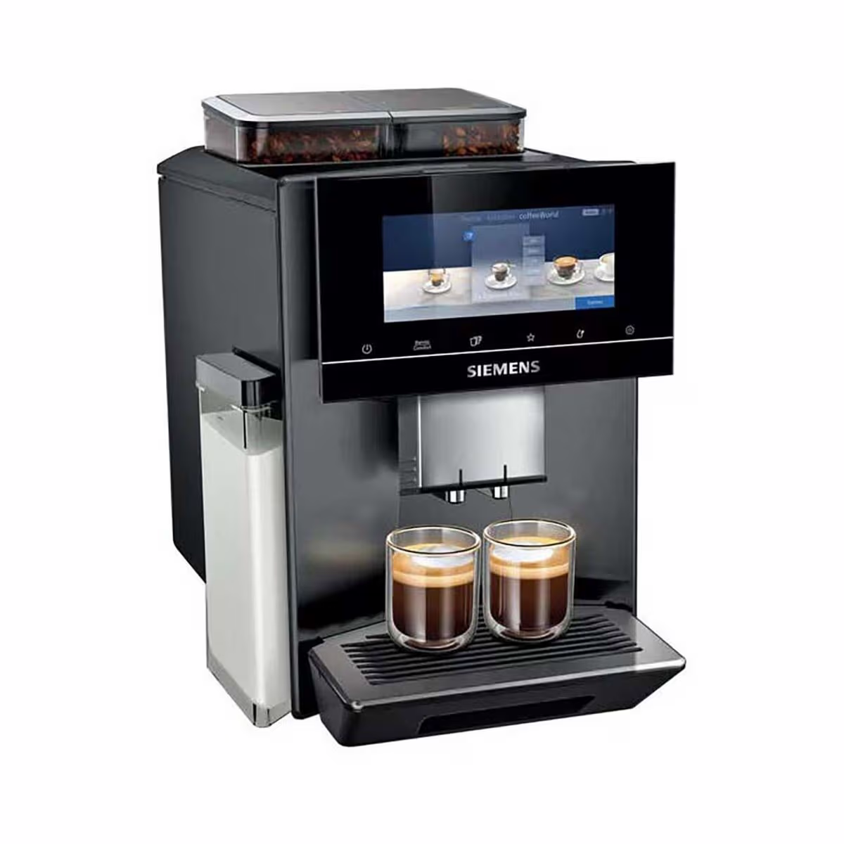 Image of Siemens TQ907DF5 Dark Inox Kaffeevollautomat – edelstahl / schwarz