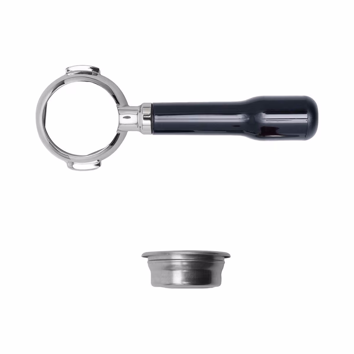 Image of Lelit Classic Siebträger 58mm Bodenlos Zubehör – Siebträgermaschine Zubehör – schwarz
