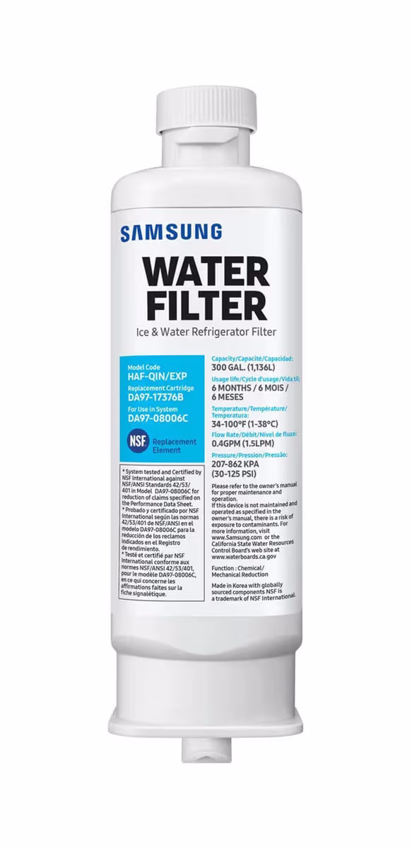 Image of Samsung HAF-QIN/EXP Wasserfilter – Kühlschrank Zubehör/Gefrierschrank Zubehör – weiss