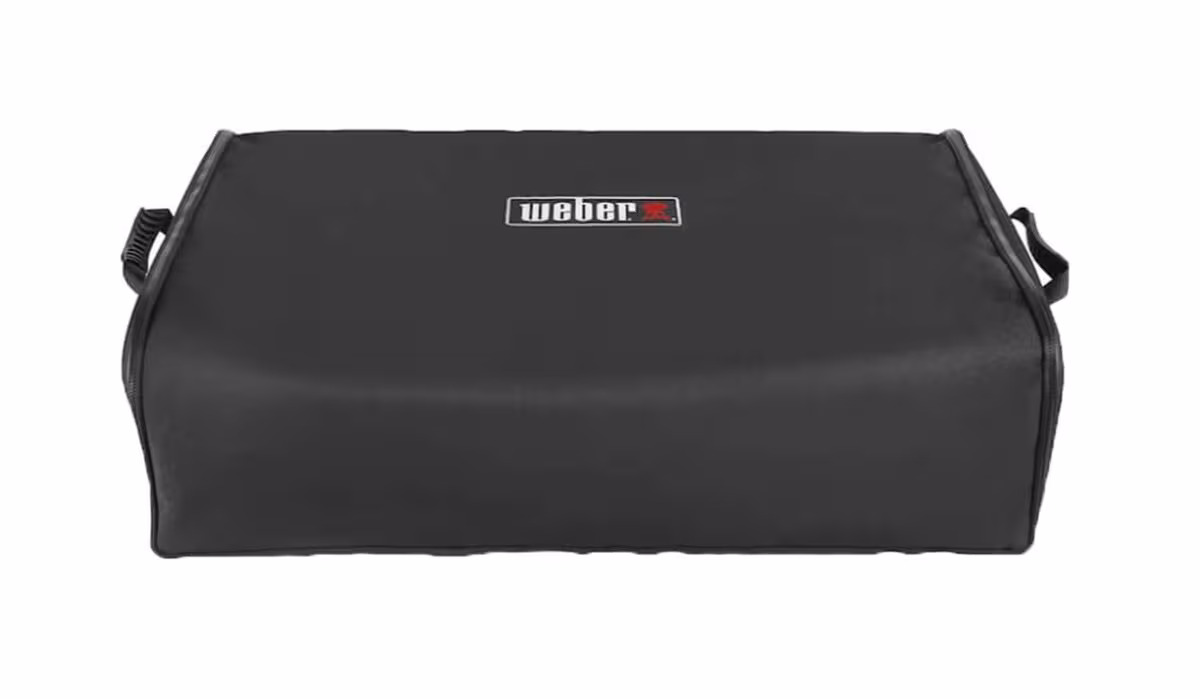 Weber Premium Tragetasche Griddle 43/56cm Tragetasche Plancha – Weber Grillabdeckung/Grill Abdeckhaube – schwarz