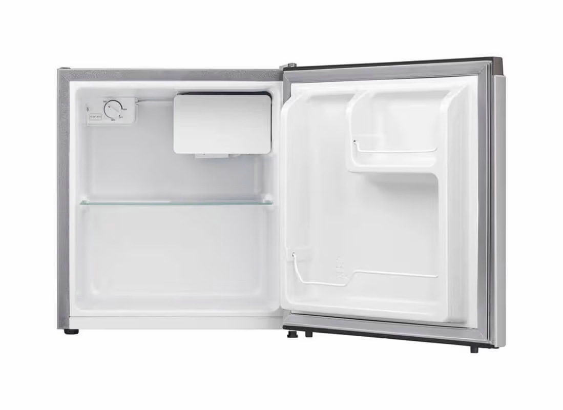 Image of Severin Kühlschrank KB8878, 45 Liter Mini Kühlschrank – Mini Kühlschrank freistehend – silber