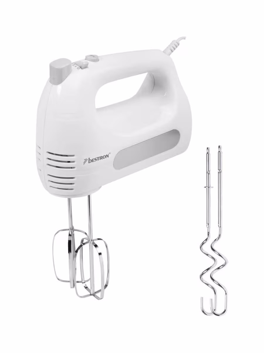 Bestron Power Handmixer AHM300W – weiss
