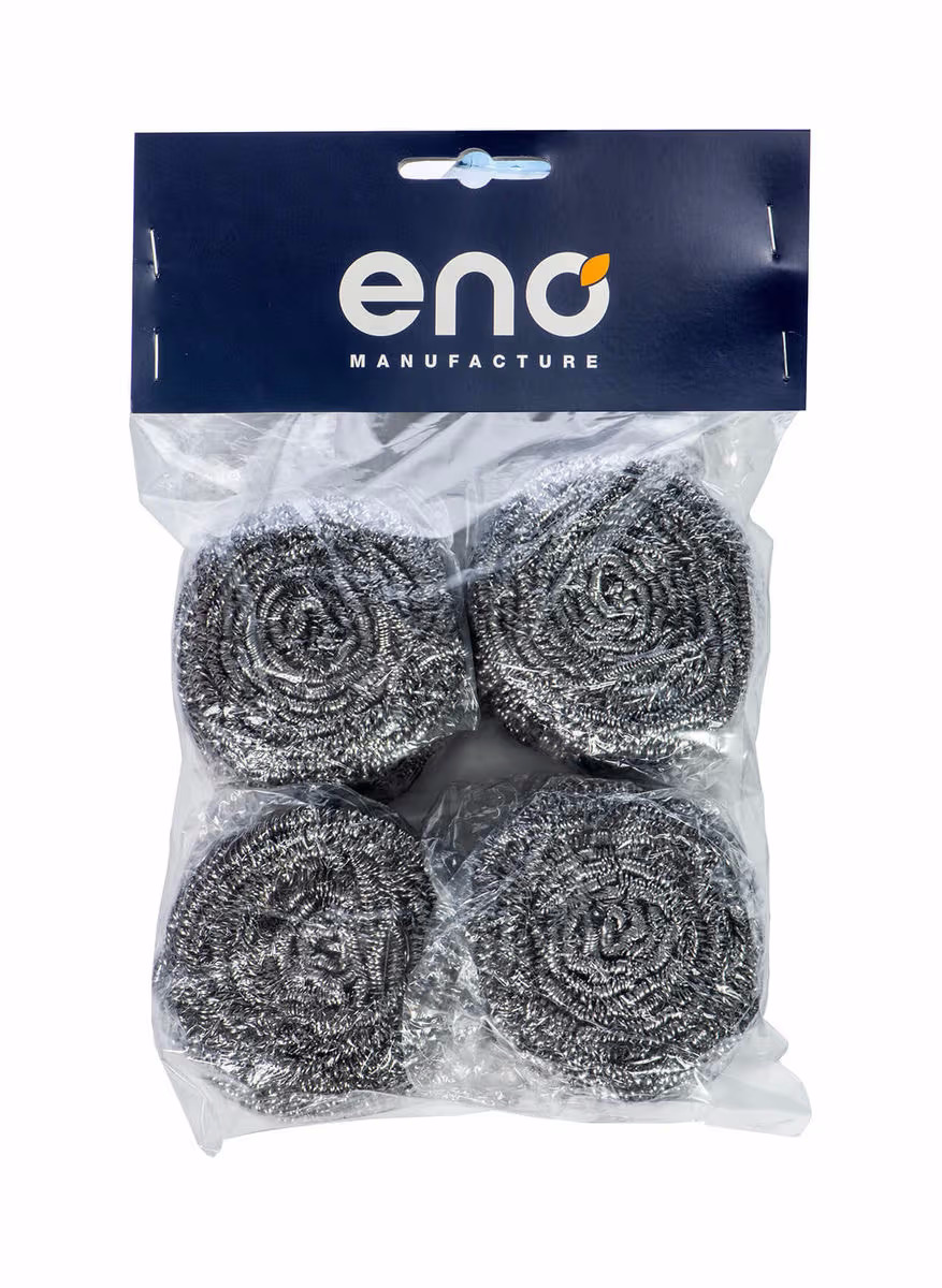 ENO Reinigungs-Edelstahlkugeln 4 Stück – Grillbürste/Grillreiniger