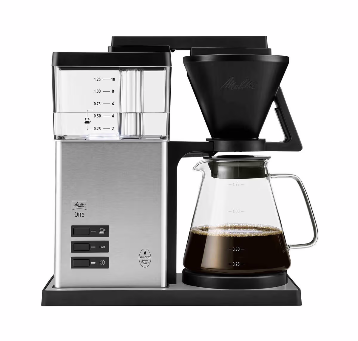 Image of Melitta One 1031-01 Edelstahl Silber Filterkaffeemaschine