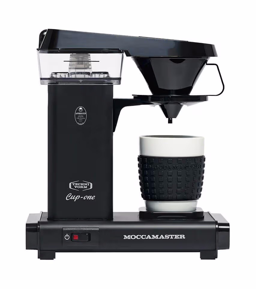 Image of Moccamaster Cup-one - matt black Filterkaffeemaschine – black matt