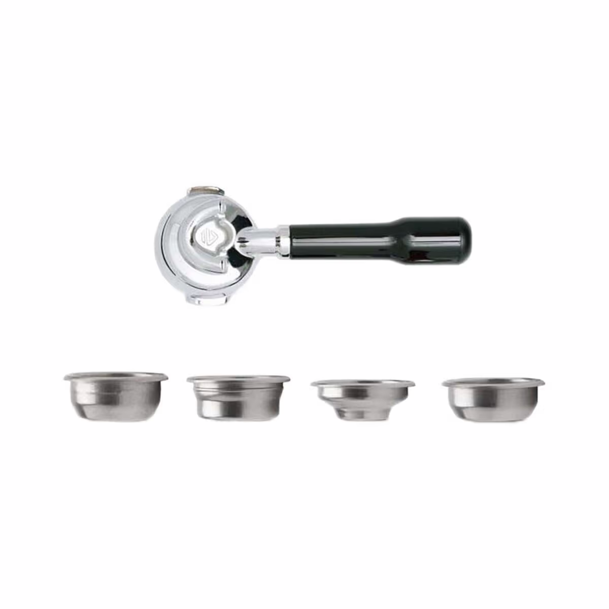 Image of Lelit Classic Siebträger 58mm 2x Auslauf Zubehör – Siebträgermaschine Zubehör – schwarz