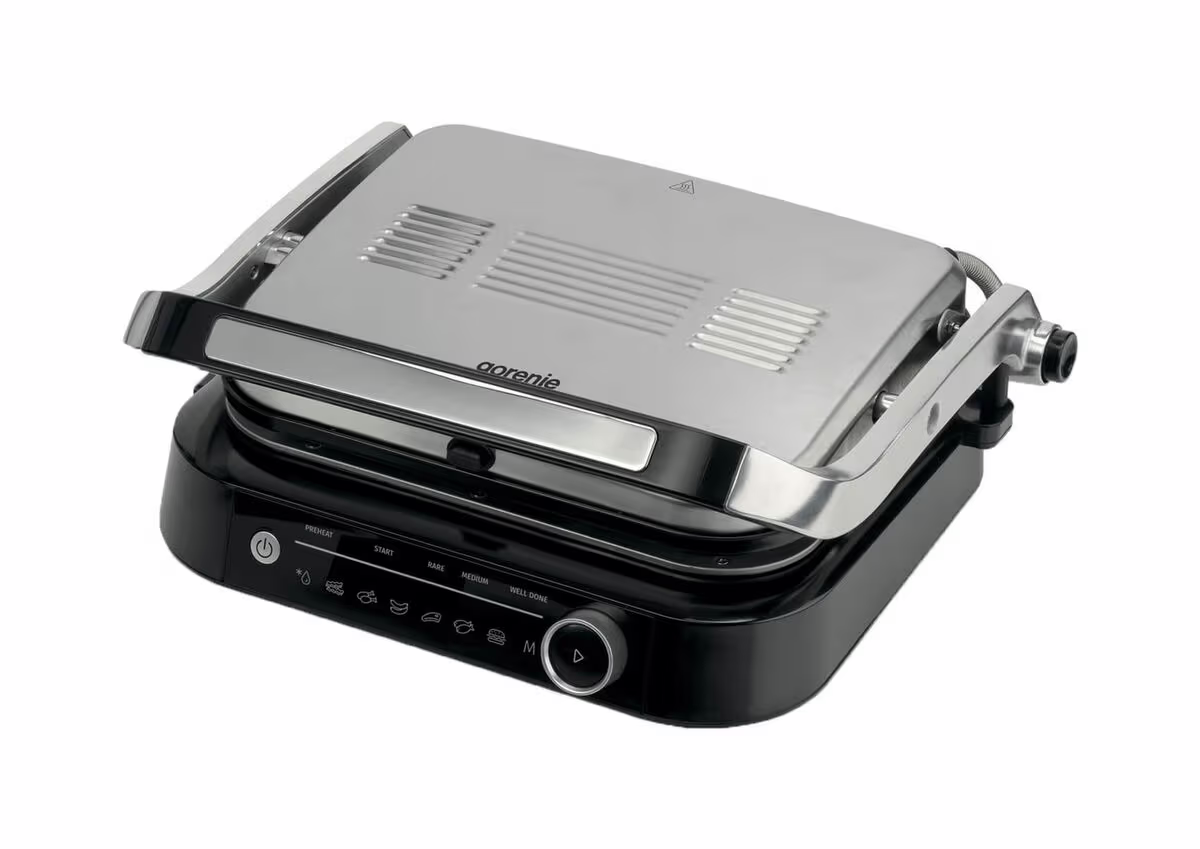 Image of Gorenje Kontakt-Grill – Kontaktgrill – schwarz / silber