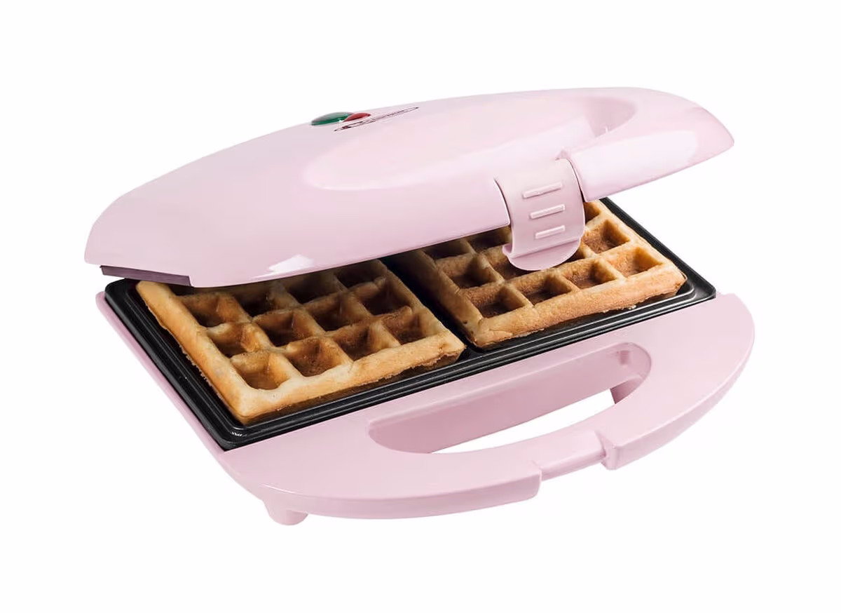 Bestron ASW401P Waffelmaschine – Waffeleisen/Brezeleisen – pink